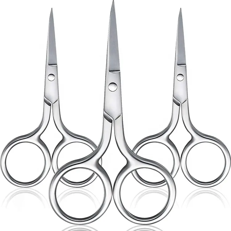 4 inch stainless steel hair scissors hair cutting salon mini nail scissors barber thinning shears hairdressing mini scissors