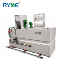 Sistema de Dosificación de Líquidos Químicos de Acero Inoxidable RYDE para Planta de Tratamiento de Agua, Recipiente a Presión para Bomba, Capacidad de 4000 L/h, Modelo GTF4000
