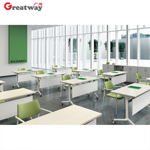 Greatway Popular Used Training Room Cheap Folding Tables <strong>Foldable</strong> <strong>Desk</strong> - Product Image 5