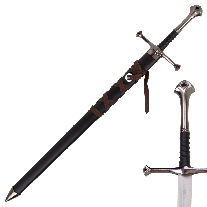 TLotR アラゴルンの剣 ストライダーレンジャーソード 西洋剣 模造刀 居合刀 高品質アラゴルン・ストライダーの剣、想像力豊かな遊びに - 安全