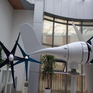 3.5m-13m/s 600W 48V 하이브리드 태양광 및 풍력 발전기, 3/5 블레이드 강화 나일론 섬유, 가정용 3상 AC - Product Image 2