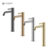 Robinet de lavabo monocommande au design moderne, nouvelle sortie, mitigeur eau chaude et froide pour lavabo de salle de bain