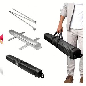80x200cm Standard Roll up <b>Banner</b> Stand Custom Printed Retractable Display for Trade Show Advertising Event - Product Image 4
