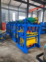 Station de vibration industrielle Qt4-40, presse à briques creuses automatique, machine à fabriquer des blocs de béton
