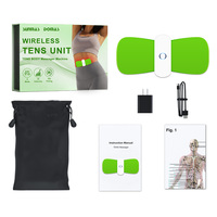 Appareil TENS sans fil 6 modes Stimulateur musculaire pour soulager la douleur 20 intensités Masseur rechargeable portable avec contrôle par application