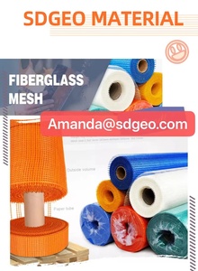 AR fibra di vetro Scrim 125gsm maglia 110gsm maglia in fibra di vetro rotolo per parete di rinforzo e <span class=keywords><strong>mabel</strong></span> - Product Image 5