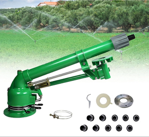 Einstellbare Landwirtschafts-Bewässerungsspritzpistole mit Druckmesser, 360°-Großflächenbewässerung für Ackerland - Product Image 1