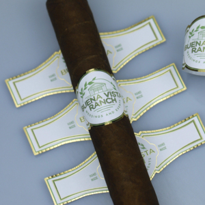 Impresión de Etiquetas Personalizadas Anti-Falsificación para Cigarros, Logotipo en Relieve con Estampado en Caliente, Personalización de Bandas para Cigarros - Product Image 1