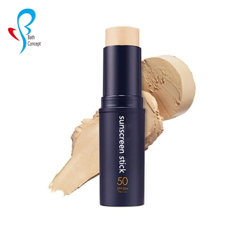 OEM/ODM wholesale private label organic vegan reef safe uvv ub cream spf50 waterproof mineral sunscreen zinc oxide stick