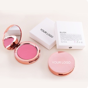 Private Label Cosmetics Blush Makeup High Pigment Blush Waterproof Long Lasting Blusher Powder