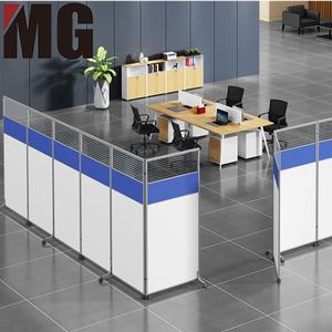 Partition temporaire portable pliante, Partition, pour le bureau, Center d'appels, séparateur de salle privée avec roulettes - Product Image 5