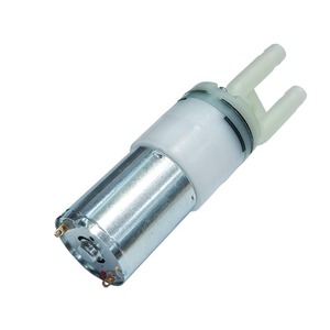 Bomba de agua con motor de CC para irrigadores bucales, cafeteras, bombas de aire para acuarios, descarga de 1/2 pulgada, baja presión, acero inoxidable - Product Image 1