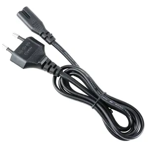 Tolesum 1,5 м (4,9 фута) кабель d'alimentation EU Plug C7 Bipolaire 2 кабеля PS5 / PS4 / PS3 / Xbox Serie X / S - Noir