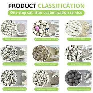 Litière pour chat en bentonite jaune en vrac, haute absorption, sable minéral concassé, 5kg 10kg, prix usine, approvisionnement en gros - Product Image 5