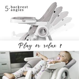 Seggiolone per Bambini dal Design Moderno Certificato EN 14988, Arredo per Asilo Nido per Bambini da 6-36 Mesi, Plastica Resistente per Uso in Cucina e Sala da Pranzo - Product Image 4