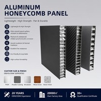 Panneau en nid d'abeille en aluminium personnalisé selon les dessins, léger, imperméable, façade métallique pour murs et plafonds commerciaux