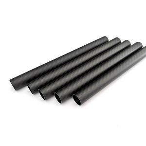 Tubo de Fibra de Carbono 100% Antiestático para Cañas de Pescar, Formas Personalizadas, Alta Rigidez, Borde Liso, Duradero, 0-200C - Product Image 3