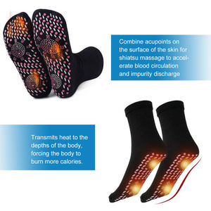 Calcetines de Masaje para Pies Elásticos, Suaves y Cómodos para Mujer, Antideslizantes, Reafirmantes de la Piel, Tratamiento de Estiramiento para Piernas - Product Image 3