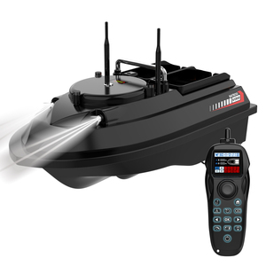 <span class=keywords><strong>Bateau</strong></span> <span class=keywords><strong>de</strong></span> pêche RC Flytec V066 Normal/GPS 12V à moteur brushless haute vitesse, portée 1KM, <span class=keywords><strong>avec</strong></span> silo simple/double - Product Image 1