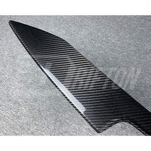 Embellecedor central de capó delantero de fibra de carbono seco para Lamborghini Huracan STO 2021-2025 - Product Image 4