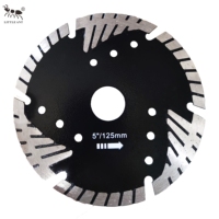 LITTLE ANT Factory Disque de coupe en nitrure de diamant de qualité industrielle pour pierre et rainurage du ciment 5 pouces 125mm