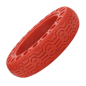 Pneu plein anti-crevaison rouge 60/70-6.5 de 10 pouces pour trottinette électrique G30 Max – Pièce de rechange - Product Image 3