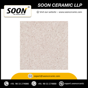 Carreaux de sol en porcelaine vitrifiée polie au design luxueux 60x60cm Classico Coffee Antidérapants pour usage extérieur de Gujarat - Product Image 2