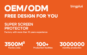 Bảo vệ màn hình kính cường lực heybingo o-fold HD kính bảo vệ chống vân tay - Product Image 6