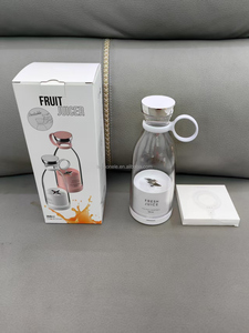 USB Có Thể Sạc Lại Mini Trái Cây Máy Ép Trái Cây Xách Tay Cá Nhân Thép Không Gỉ Sinh Tố Máy Xay Sinh Tố Tiếng Ồn Thấp Xe Sử Dụng Điện Nguồn Điện - Product Image 3