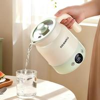 Mini-mijoteuse électrique portable 4-en-1 intelligente (Céramique/Acier 304), cuiseur et tasse de cuisson pour la maison/le bureau