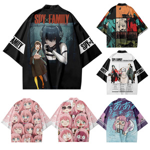 ชุดคอสเพลย์ 5 สไตล์ จากอนิเมะ <span class=keywords><strong>Spy</strong></span> <span class=keywords><strong>x</strong></span> <span class=keywords><strong>Family</strong></span> ตัวละคร Twilight Anya Forger และ Yor Forger สำหรับงานปาร์ตี้ ชุดคลุมสไตล์ญี่ปุ่นแบบฮาโอริ คิโมโน - Product Image 2