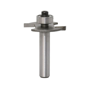 Diente de carburo de vástago de 8mm de ancho, 3mm, 4mm, tipo T, ranurado de ranura, brocas para enrutador de carpintería, fresas de madera - Product Image 1