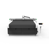 Automatische Zuführ-Arbeitstisch-Vibrationsmesser-Schneidemaschine für Stoffrollen, Leder, Synthetikmaterialien, Textilien, Vorhänge