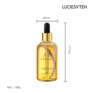 Serum Wajah Anti-Kerut Herbal <span class=keywords><strong>Ginseng</strong></span> <span class=keywords><strong>Gold</strong></span> Polypeptide Mewah untuk Menghilangkan Kerutan dalam Bentuk Cair - Product Image 6