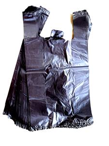 Bolsas de plástico OEM HDPE para camisetas, bolsas de plástico para llevar - Product Image 4