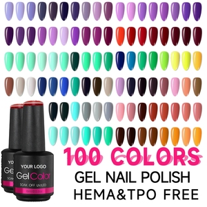 Proveedor Profesional de Uñas, Marca Privada, Esmalte de Uñas de Gel UV LED de Colores Mezclados, Desprendible, para la Belleza de las Uñas - Product Image 1