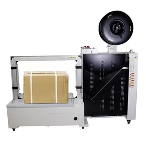 Xc-6080C Side Seal Semi Automated Cartoon Pp Belt Banding Machine Full Automatic Strapping Machine