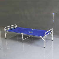 Lit médical pliant en tissu Oxford doublement imperméable, directement de l'usine, pour adultes, lit d'hôpital pour le traitement des patients atteints de choléra