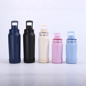 Nouvelle gourde isotherme en acier inoxydable 304, série de couleurs, grande capacité, portable, pour le sport, maintien au froid - Product Image 1