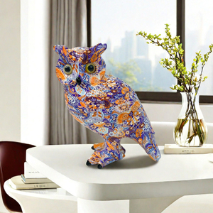 Resina gufo decorazione uccello in resina gufo statua decorazione per la casa <span class=keywords><strong>soggiorno</strong></span> Desktop portico decorazione in resina statuette <span class=keywords><strong>regalo</strong></span> - Product Image 6