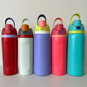 Hot bán 19oz 24oz 32oz BPA Free xách tay cách điện đôi tường chân không Flask chai nước thể thao với miễn phí SIP UỐNG NẮP - Product Image 2