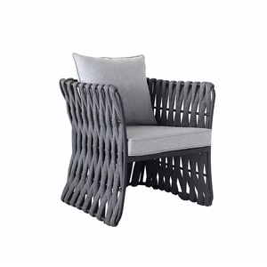 Modern High Quality <b>Waterproof</b> Outdoor Woven Rope Furniture Garden Patio Balcony Coffee Setting for Courtyard Hotels and Parks - Product Image 4