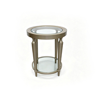 Table d'appoint moderne pour salon et chambre à coucher, table d'appoint de canapé en bois de luxe italien de haute qualité pour la décoration de la maison