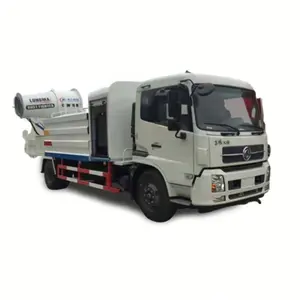 Dongfeng Tianjin multifunction water truck equipped with luxurious powerful M10 100m stainless steel fog gun sprinkler