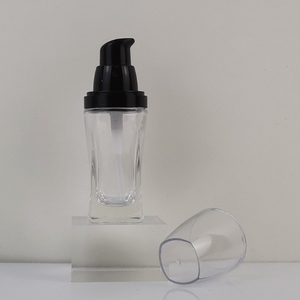 <strong>30ml</strong> Custom Cosmetic <strong>Glass</strong> <strong>Bottle</strong> Skincare <strong>Glass</strong> Lotion <strong>Bottle</strong> Serum <strong>Bottles</strong> - Product Image 1