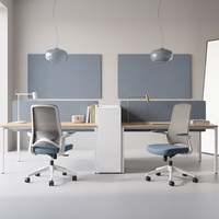 Chaise de bureau ergonomique en maille KOHO pour cadres, certifiée ANSI/BIFMA X5 GREEN GUARD, pivotante, pour personnel, service ODM