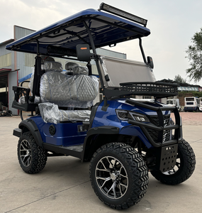 Shuncha 2+2 4 Seater Lifted off Road Tires Street <b>72V</b> Lithium <b>Battery</b> Golf Cart - Product Image 4