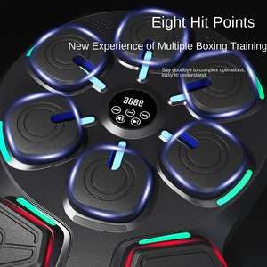 RS Nouveau Style <span class=keywords><strong>Machine</strong></span> d'entraînement de boxe OEM d'usine Cible de boxe intelligente 8 pads de frappe <span class=keywords><strong>Machine</strong></span> de boxe musicale de fitness - Product Image 3