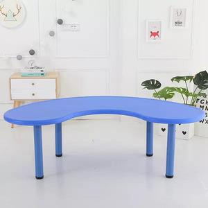 Pupitres de plástico respetuosos con el medio ambiente para niños, juego infantil de aprendizaje de media luna de alta calidad - Product Image 4