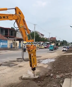 אביזרי מחפר MONDE SB10 20 30 35 40 43 פטיש הידראולי לשבירת בטון עבור מיני מחפרים - Product Image 6